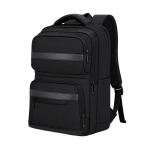 Laptop-Rucksack aus Polyester mit Diebstahlschutztasche, 15 Zoll