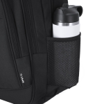 Laptop-Rucksack aus RPET mit 3 Reißverschlussfächern, 15 Zoll