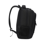 Gepolsterter Laptop-Rucksack faus RPET mit Trolleyband, 15 Zoll