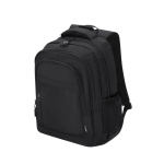 Gepolsterter Laptop-Rucksack faus RPET mit Trolleyband, 15 Zoll