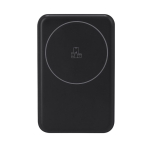 Magnetische 3-in-1-Powerbank mit verstellbarem Ständer, 10000 mAh farbe schwarz erste Ansicht