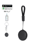 Keyfinder mit Band, kompatibel mit Apple und Android