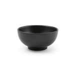 Keramikschale mit matter Oberfläche, hergestellt in Portugal, 320 ml farbe schwarz
