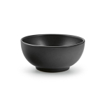 Keramikschale mit matter Oberfläche und schlichtem Design, 650 ml farbe schwarz