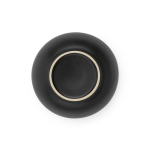 Keramikschale mit matter Oberfläche und schlichtem Design, 650 ml farbe schwarz dritte Ansicht