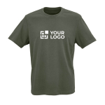 Unisex-T-Shirt aus Bio-Baumwolle mit Rippkragen, 140 g/m² Hauptansicht