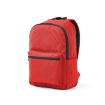 Leichter Laptoprucksack aus recyceltem Kunststoff mit gepolstertem Innenfach, 15,6 Zoll farbe rot