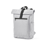 Rolltop-Rucksack aus recyceltem Kunststoff für Laptops bis 15,6Zoll farbe grau