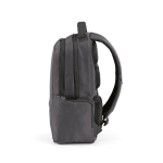 Wasserabweisender Laptoprucksack aus recyceltem Kunststoff, 17 Zoll farbe dunkelgrau vierte Ansicht