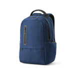 Wasserabweisender Laptoprucksack aus recyceltem Kunststoff, 17 Zoll farbe marineblau