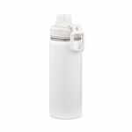 Thermoflasche aus recyceltem Edelstahl mit Doppelverschluss, 500 ml farbe weiß
