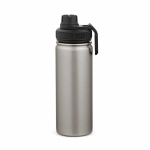 Thermoflasche aus recyceltem Edelstahl mit Doppelverschluss, 500 ml farbe silber zweite Ansicht