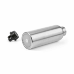 Thermoflasche aus recyceltem Edelstahl mit Griff, 2 l farbe silber vierte Ansicht
