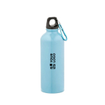 Leichte Trinkflasche aus recyceltem Edelstahl mit glänzender Oberfläche, 510 ml Hauptansicht