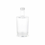 Glasflasche mit breitem Flaschenkörper und schmalem Hals, 540 ml farbe transparent