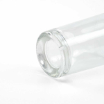 Glasflasche mit breitem Flaschenkörper und schmalem Hals, 540 ml farbe transparent Detailansicht