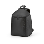 Kühlrucksack aus recyceltem Polyester mit Doppelzipper, 12 l farbe schwarz