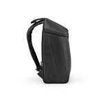 Kühlrucksack aus recyceltem Polyester mit Doppelzipper, 12 l farbe schwarz dritte Ansicht