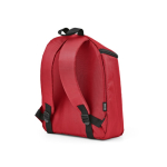 Kühlrucksack aus recyceltem Polyester mit Doppelzipper, 12 l farbe rot zweite Ansicht