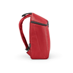 Kühlrucksack aus recyceltem Polyester mit Doppelzipper, 12 l farbe rot dritte Ansicht
