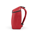 Kühlrucksack aus recyceltem Polyester mit Doppelzipper, 12 l farbe rot vierte Ansicht