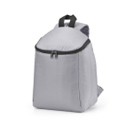 Kühlrucksack aus recyceltem Polyester mit Doppelzipper, 12 l farbe grau