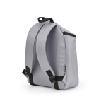 Kühlrucksack aus recyceltem Polyester mit Doppelzipper, 12 l farbe grau zweite Ansicht