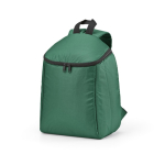 Kühlrucksack aus recyceltem Polyester mit Doppelzipper, 12 l farbe grün