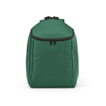 Kühlrucksack aus recyceltem Polyester mit Doppelzipper, 12 l farbe grün Ansicht von vorne