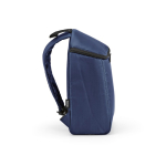 Kühlrucksack aus recyceltem Polyester mit Doppelzipper, 12 l farbe marineblau dritte Ansicht