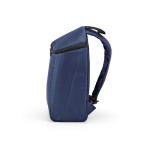 Kühlrucksack aus recyceltem Polyester mit Doppelzipper, 12 l farbe marineblau vierte Ansicht