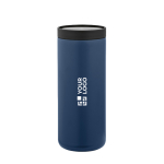Doppelwandiger Reisebecher aus recyceltem Edelstahl, 500 ml Hauptansicht