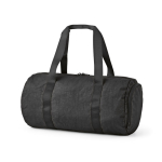 Sporttasche aus recyceltem Nylon mit Schuhfach farbe schwarz zweite Ansicht