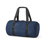 Sporttasche aus recyceltem Nylon mit Schuhfach farbe marineblau zweite Ansicht