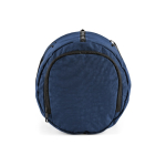 Sporttasche aus recyceltem Nylon mit Schuhfach farbe marineblau dritte Ansicht