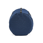 Sporttasche aus recyceltem Nylon mit Schuhfach farbe marineblau vierte Ansicht