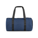 Sporttasche aus recyceltem Nylon mit Schuhfach farbe marineblau Ansicht von hinten