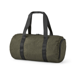 Sporttasche aus recyceltem Nylon mit Schuhfach farbe dunkelgrün zweite Ansicht