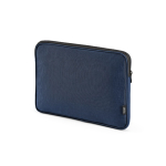 Robuste wasserdichte Laptophülle aus recyceltem Nylon, 15,6 Zoll farbe marineblau