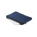 Robuste wasserdichte Laptophülle aus recyceltem Nylon, 15,6 Zoll farbe marineblau zweite Ansicht