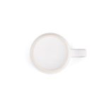 Weiße Keramiktasse mit matter Oberfläche für Sublimation, 260 ml farbe weiß dritte Ansicht