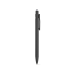 Kugelschreiber aus recyceltem Aluminium mit Touchpen-Spitze und blauer Tinte farbe silber zweite Ansicht