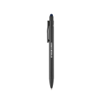 Kugelschreiber aus recyceltem Aluminium mit Touchpen-Spitze und blauer Tinte Hauptansicht