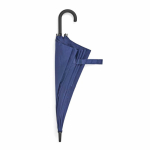Regenschirm aus Pongee mit Automatiköffnung und 8 Segmenten, Ø 106 cm farbe marineblau vierte Ansicht