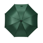 Regenschirm aus Pongee mit Automatiköffnung und 8 Segmenten, Ø 106 cm farbe dunkelgrün Ansicht von vorne