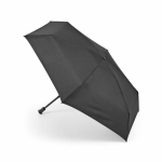 Manueller Taschenschirm aus recyceltem Pongee, Ø 95 cm farbe schwarz