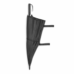 Robuster automatischer Golfschirm aus recyceltem Kunststoff, Ø 135 cm farbe schwarz vierte Ansicht