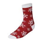 Weiche Weihnachtssocken aus Polyester in transparenter Dekokugel