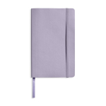 A5-Softcover-Notizbuch aus Kunstleder mit Gummiband, liniert farbe violett