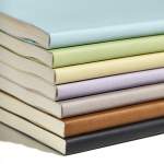A5-Softcover-Notizbuch aus Kunstleder mit Gummiband, liniert farbe hellblau